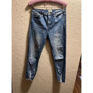 Simple Society Eco-Friendly Blue Jeans Skinny Leg Woman’s Size 28 - Marks/Flaws